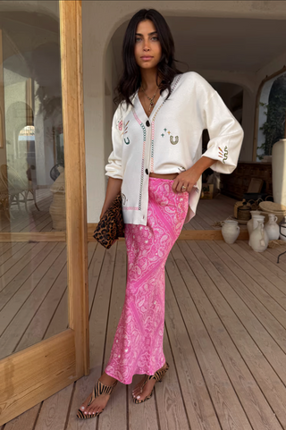 Pink Bandana Dorris Skirt