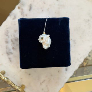 The Mini Conch Charm - Pearl