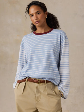 Sunwashed Ls Retro Tee