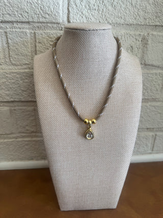 The Paracord Pendant Necklace - Teardrop