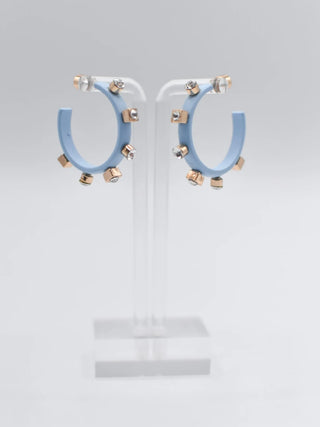 Matte Metal Hoops
