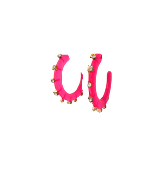 City Girl Jewel Hoop - Large