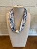 Blue/White Print