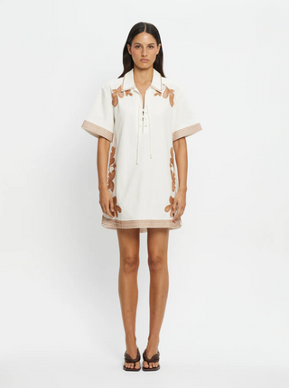 Moni Mini Dress - Cream