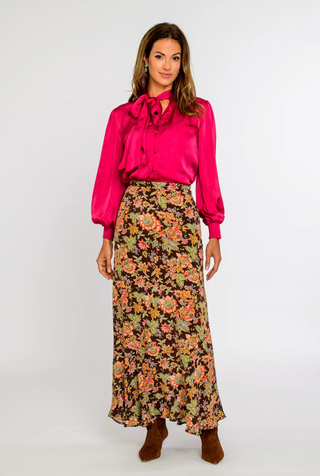 Serena Skirt - Wallflower Brown