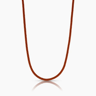 Coco Sienna Silk Cord Necklace