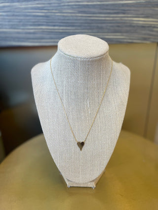 Solid Heart Necklace
