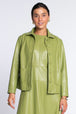 Solid Olive Leather