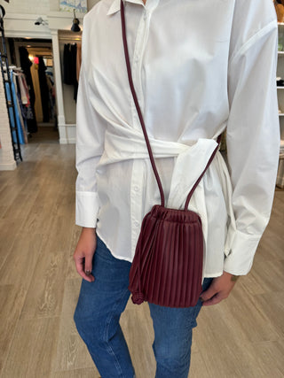 The Becky Crossbody - Burgundy