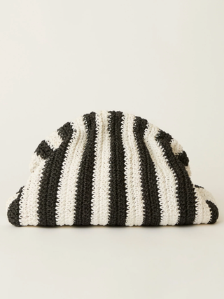 Stella Clutch - White/Black