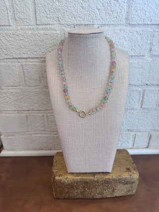 The Alicia Beaded Charm Necklace