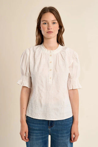 Georgia Embroidered Top