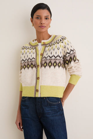 Quinn Fair Isle Cardigan
