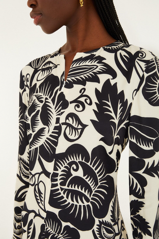 Cashews and Birds Maxi Dress