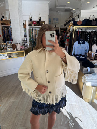 Yara Fringe Jacket