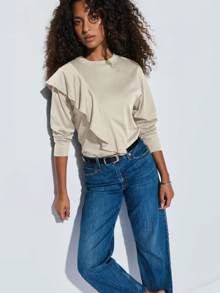 Farrah Flounce Top