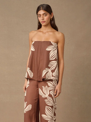 Palmera Strapless Top