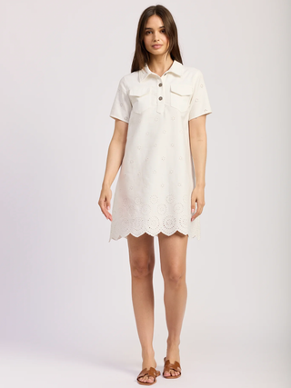 Courtney Mini Collared Dress