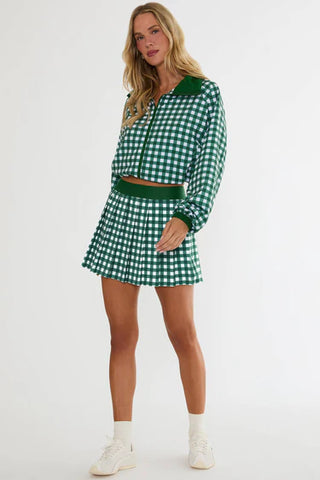 Irina Skirt - Fairway Check