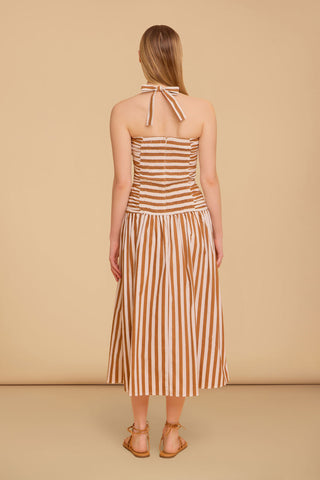 Romy Dress - Tuck Stripes