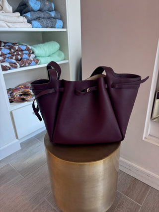 Romy Tote - Darm Carmine - Dark Carmine