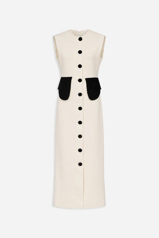 Laetitia Dress - Ecru