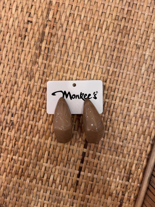 The Mallorca Earring - Khaki