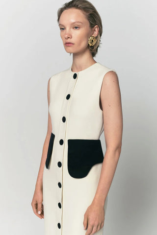 Laetitia Dress - Ecru