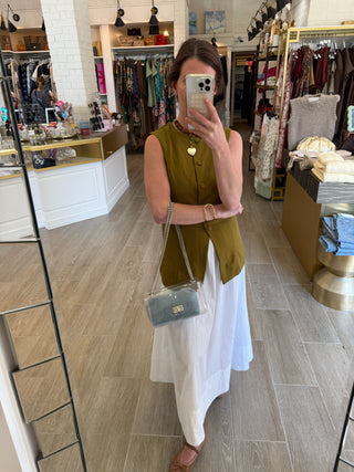 Denim Clear Bag