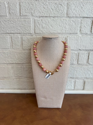 The Aire Necklace - Pink