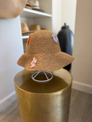 The Daisy Bucket Hat - Tan