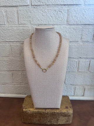 The Lisa Beaded Charm Necklace
