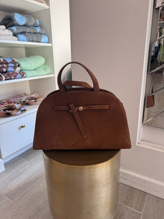 Romy Suede Bauletto - Carmel