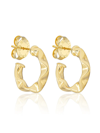 Small Wrinkled Hoops