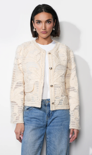 Sutton Crochet Cardigan