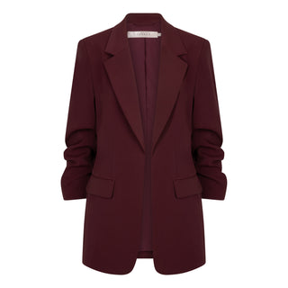The Calista Blazer - Merlot
