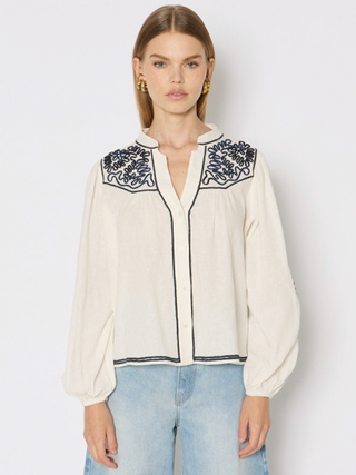 Chemise Embroidered Blouse