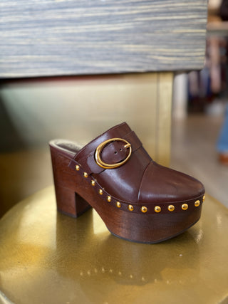 Piper Leather Pump Clog