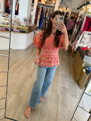 Luz Top - Orange Thakur