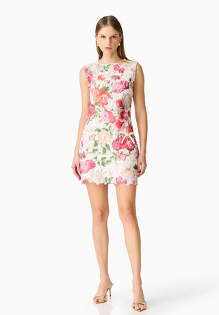 Roselle Shift Mini Dress