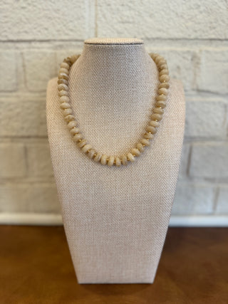 Calypso Beaded Necklace - Sand