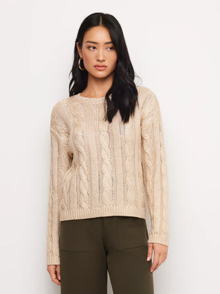 Levie Metallic Sweater