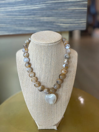 Le Pout Heart Necklace