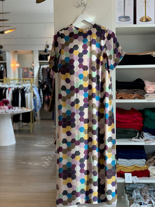 Gwenyth Dress - Vintage Mosaic