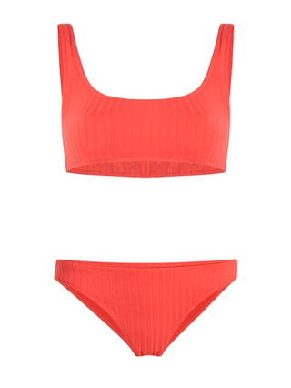 Elle Top - Hot Coral