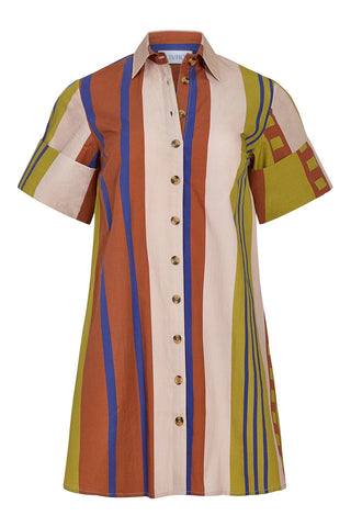Dock Dress - Maple Stripes