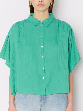 Gaze De Cotton Blouse