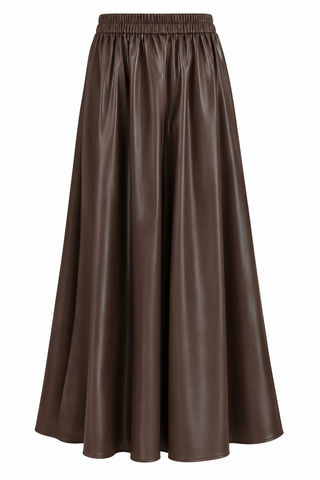 The Reya Skirt - Cocoa