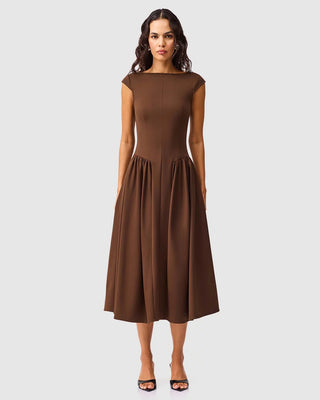 Lysandra A Line Midi Dress