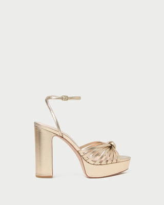 Rivka Knot Platform Sandal - Champagne